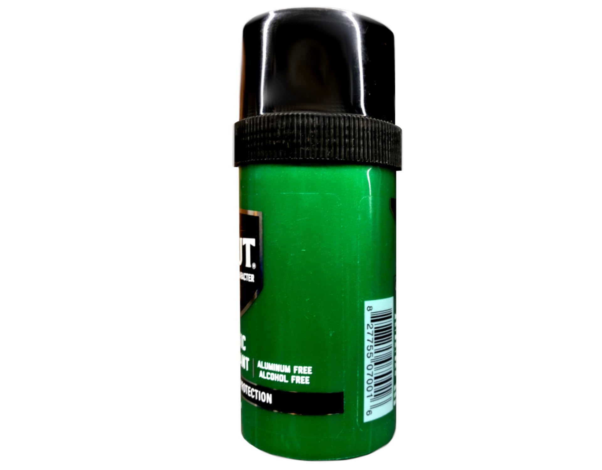 BRUT Classic Round Deodorant scent profile highlighting the signature fragrance.