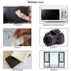 Cleaning cloth sized 16x12 inch for electronics and screens