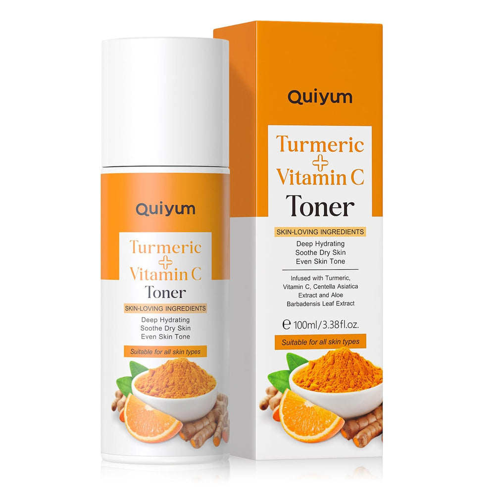 BSMKCL Turmeric Vitamin C Toner bottle front with pore care label