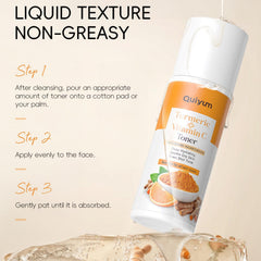 BSMKCL Turmeric Toner leaves skin feeling soft and refreshed