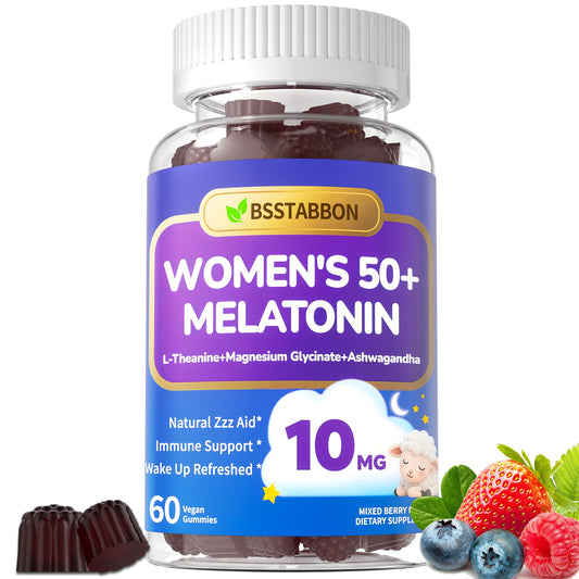 BSSTABBON Melatonin 10mg Gummies bottle, 60 count