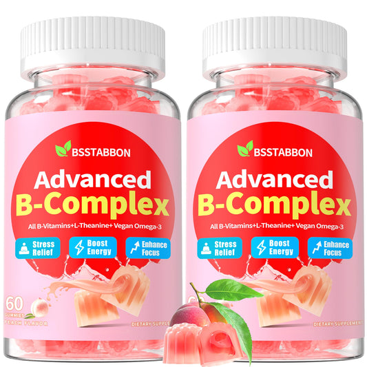 BSSTABBON Organic Methylated B Gummies bottle front view