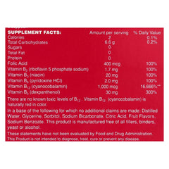 Two-bottle packaging of Sublingual B-Total Twin Pack with berry-flavored liquid