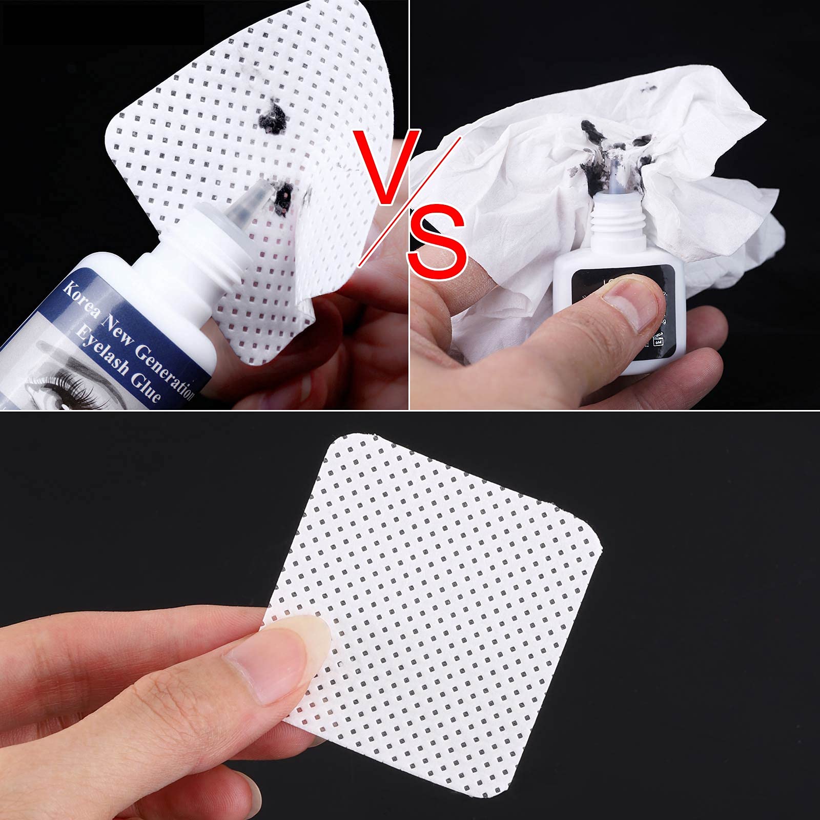 BTYMS soft absorbent disposable wipes ideal for nail art