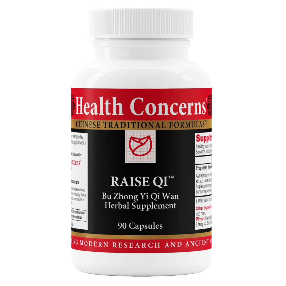 Bottle of Bu Zhong Yi Qi Wan 90 capsules
