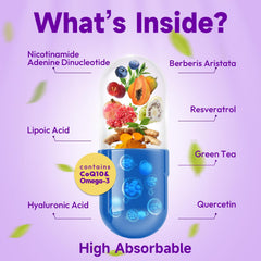 Berberine and Alpha-Lipoic Acid capsules close-up