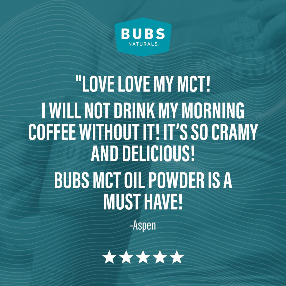 Vegan and paleo-friendly MCT oil powder packaging
