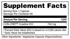 Close-up of Bucked Up Creatine HCl capsules