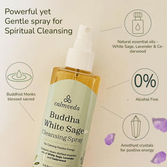 Sage spray bottle with lavender and cedarwood essential oils
