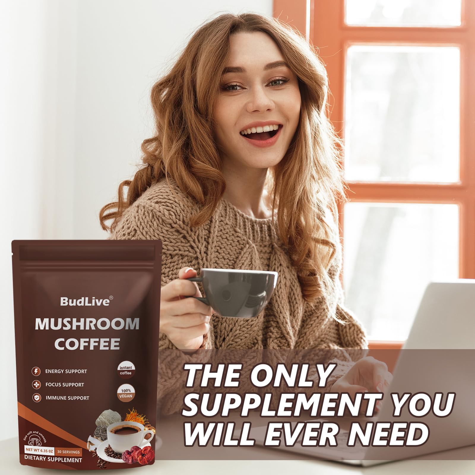 Smooth brew ideal for latte or straight coffee