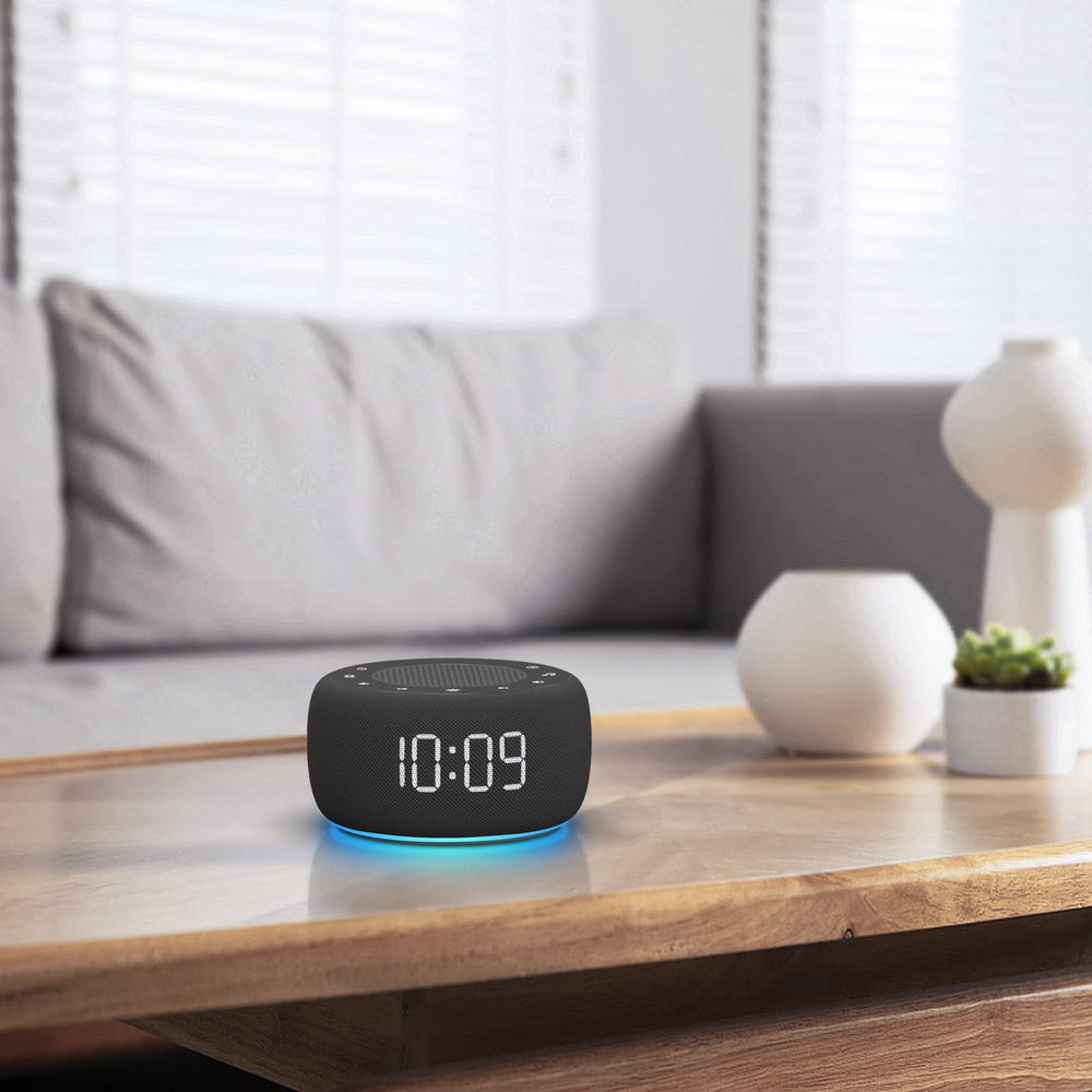Buffbee 18 soothing sounds list visual emphasizing white noise and nature options