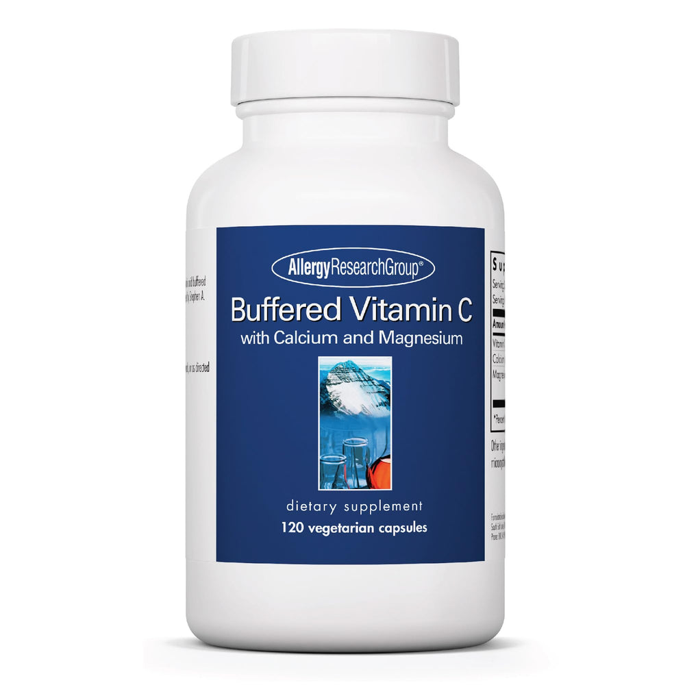 Buffered Vitamin C capsules 100mg per serving