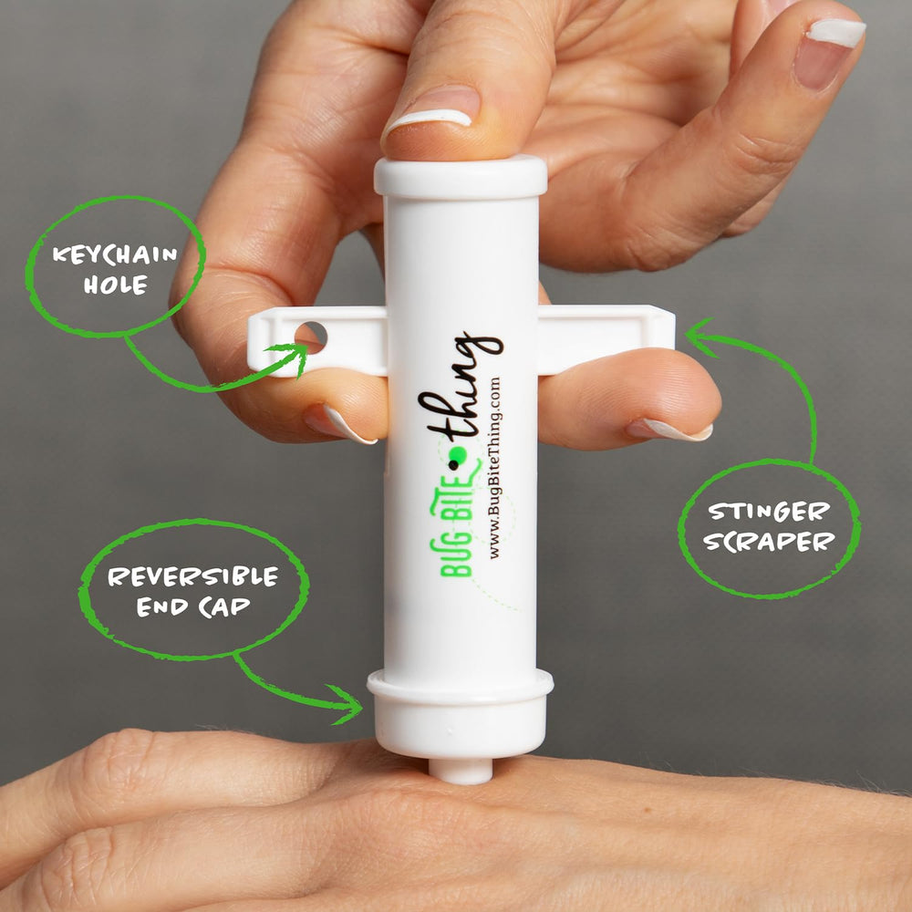 BUG BITE THING suction tool kid friendly design ready for family bites