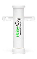 Bug Bite Thing suction tool in hand applying gentle suction to relieve insect bites.