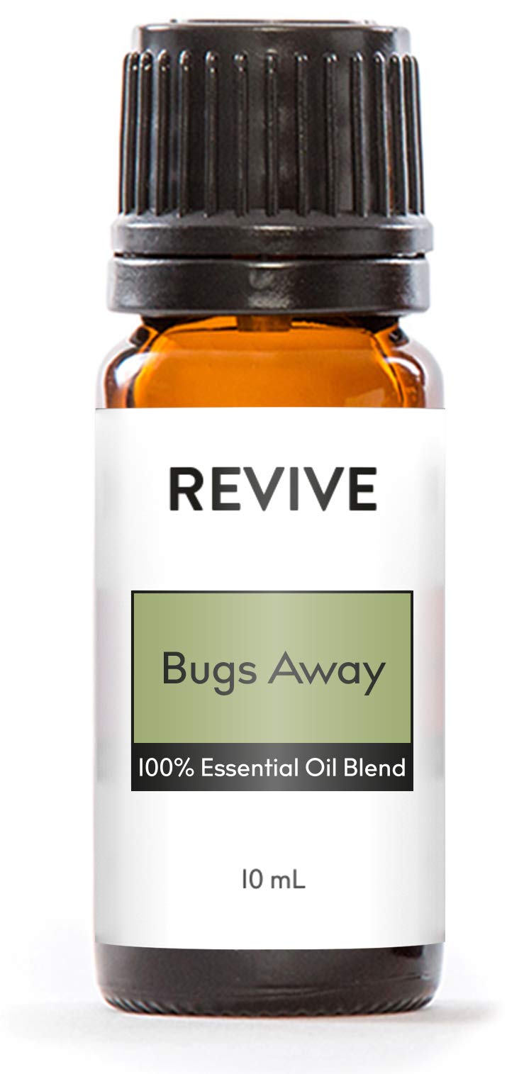 Bugs Away Essential Oil Blend bottle with dropper cap