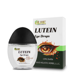 BUIE Lutein Eye Drops bottle with 0.5 fl oz label