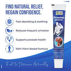 Close-up of herbal ingredients used in BUIE Prostate Relief Cream