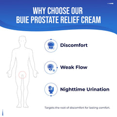Lifestyle image showing a man using a topical wellness product