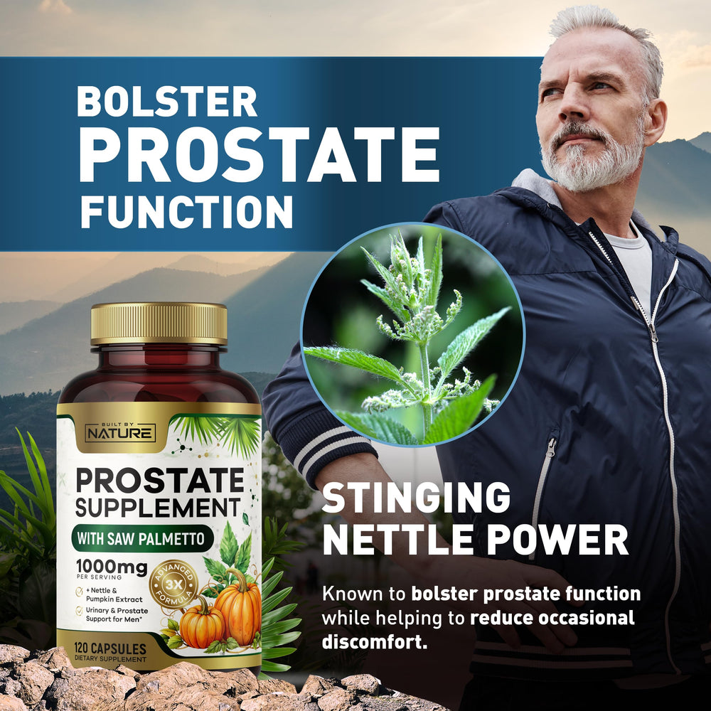 Easy to swallow capsules for prostate health
