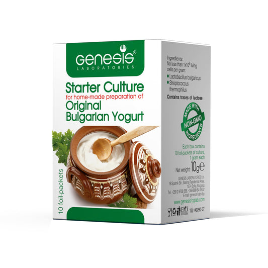 Close-up of Bulgarian yogurt starter culture