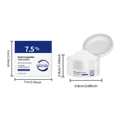Bulk microcrystalline hydroxyapatite powder