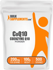 BulkSupplements CoQ10 Powder 100g packaging