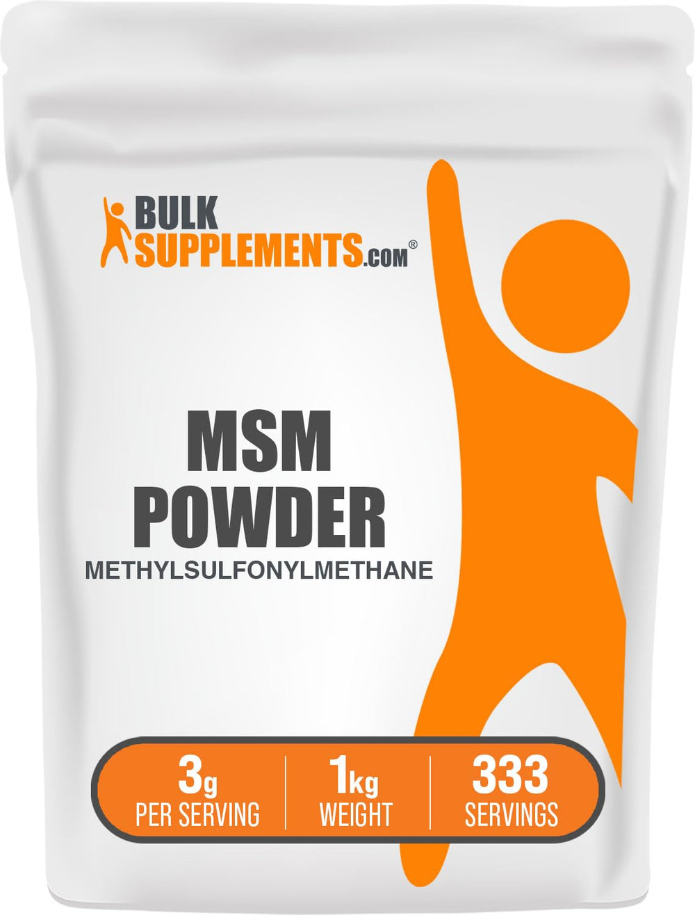 MSM powder with 3000 mg per serving