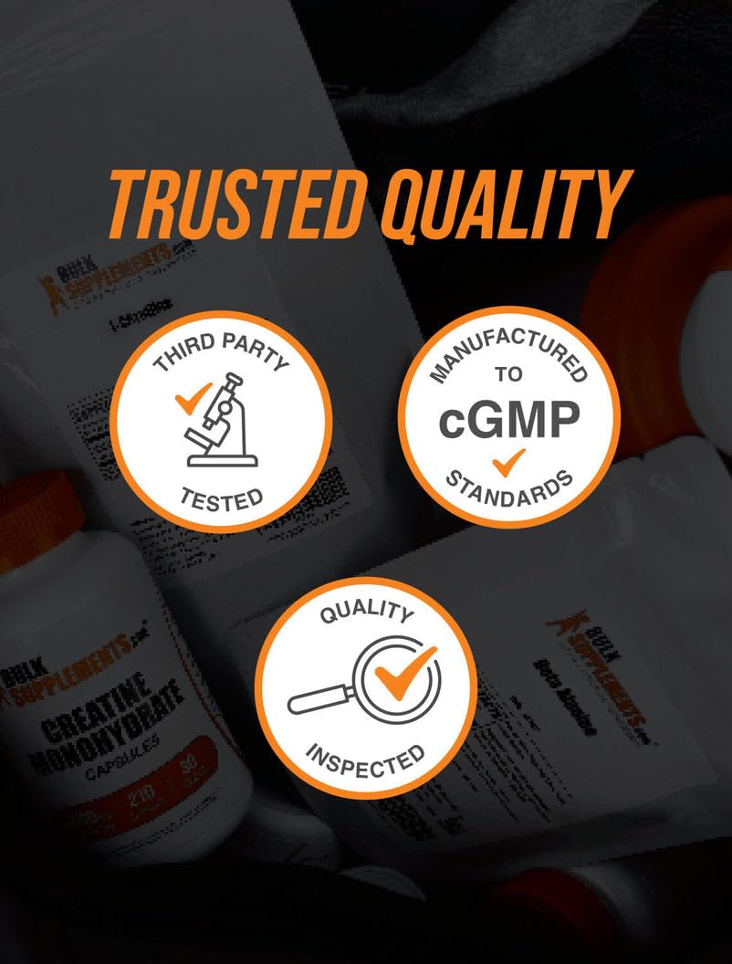 Gluten-free stamp on N-Acetyl L-Glutamine capsules packaging