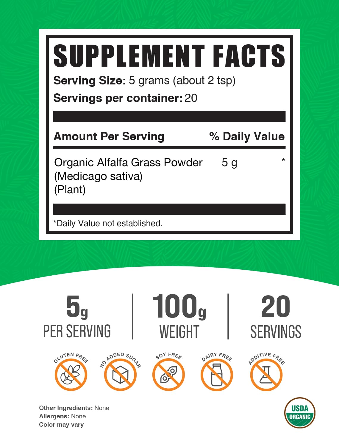 Close-up of product packaging and label