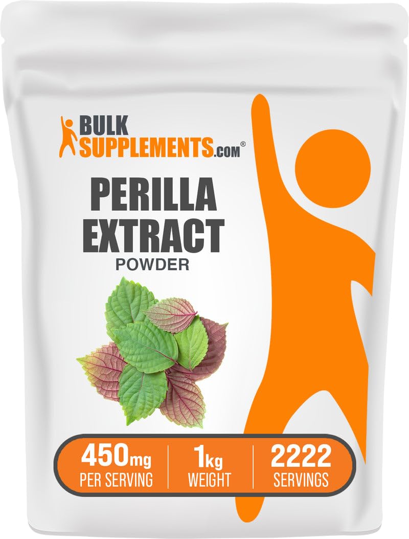 BulkSupplements Perilla Extract Powder 1kg bottle hero image