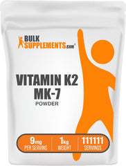 Vitamin K2 MK-7 powder 1kg front view