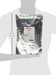 BulkSupplements L-Serine powder unflavored appearance suitable for versatile blending.