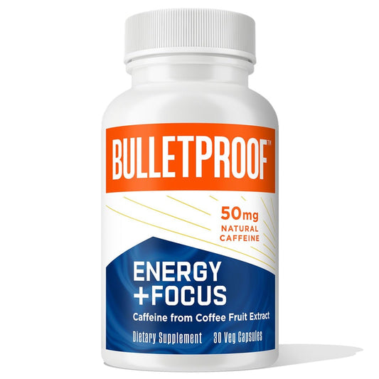 Bulletproof Energy and Focus capsules bottle – 30 count