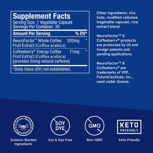 Packaging image for Bulletproof Energy and Focus Capsules