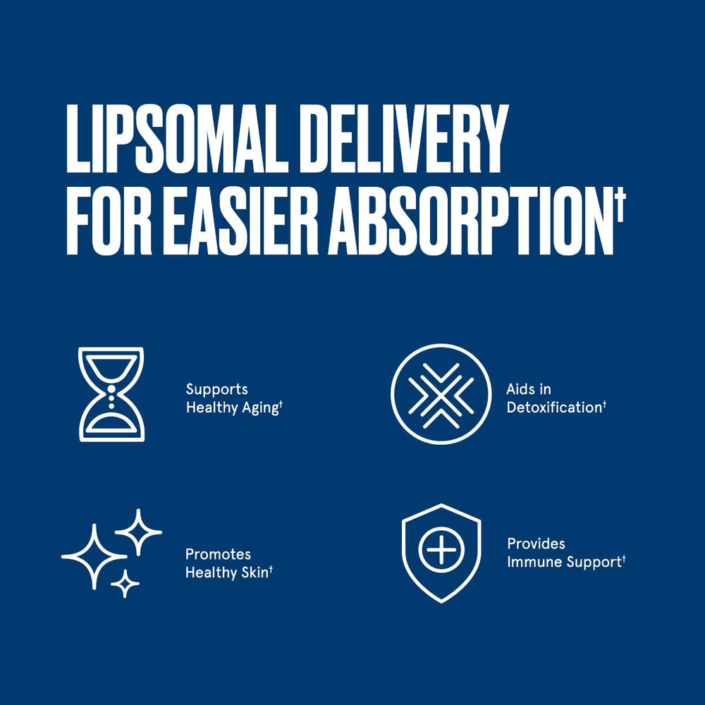 Bulletproof Liposomal Glutathione Force shown in morning routine for consistent daily use.