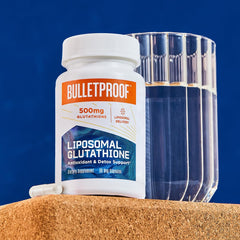 Bulletproof Liposomal Glutathione Force packaging variations indicate flexible options for busy lifestyles.