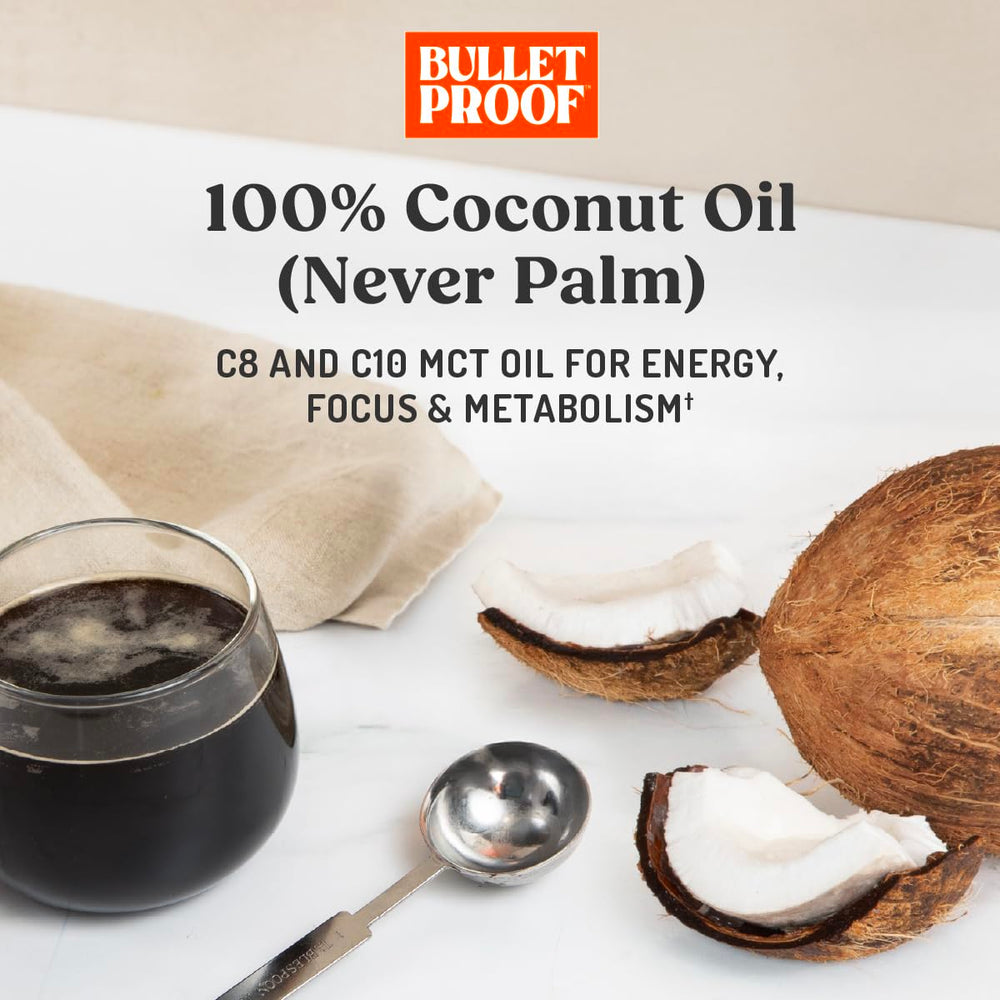 Flavorless and scentless MCT Oil in bottle