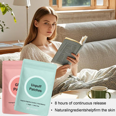 Lifestyle image showing the patches in use