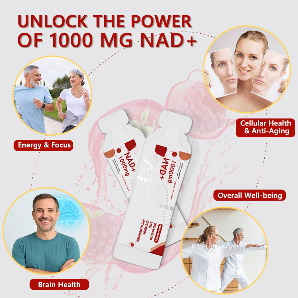 Daily usage of NAD liquid packet in routine
