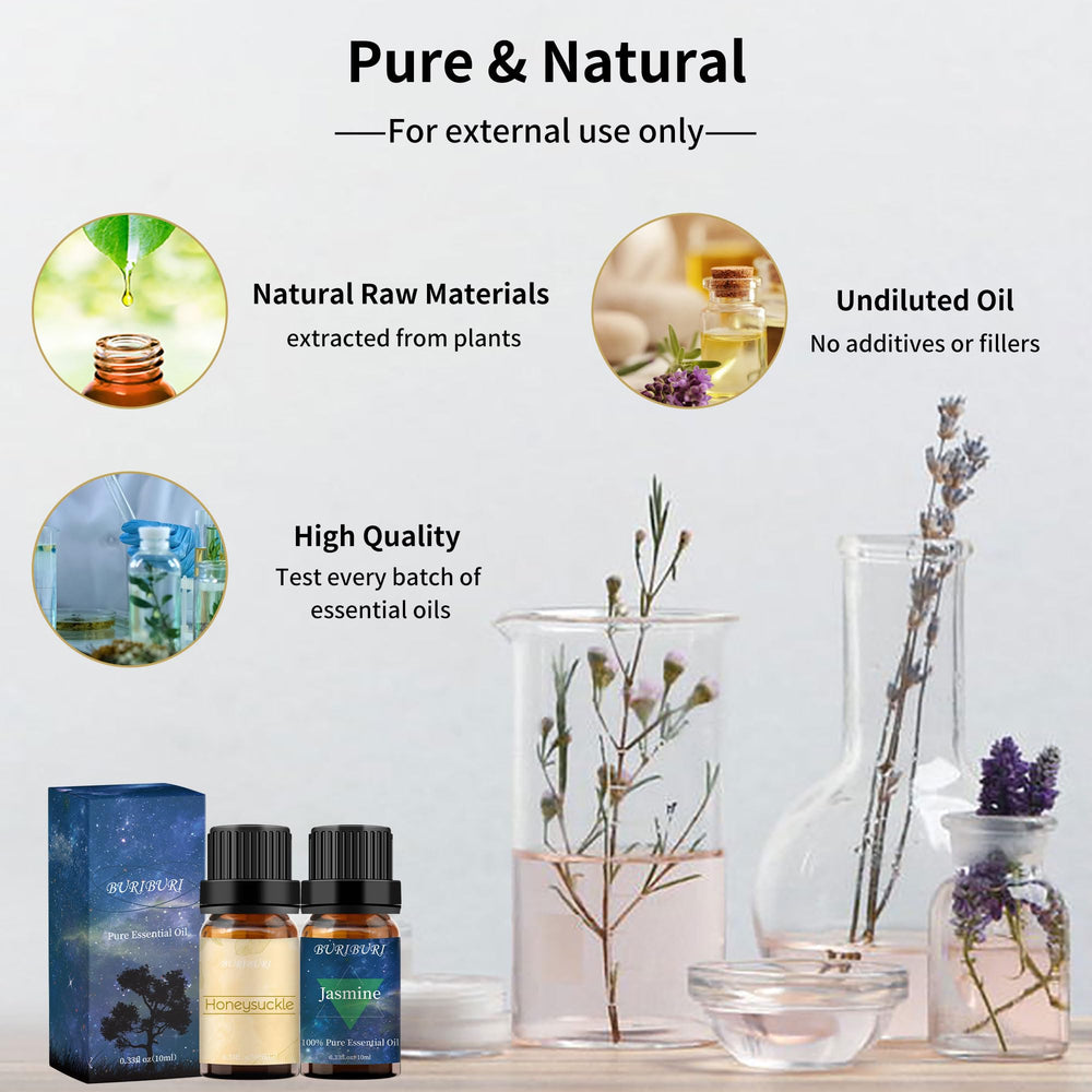 Jasmine essential oil bottle