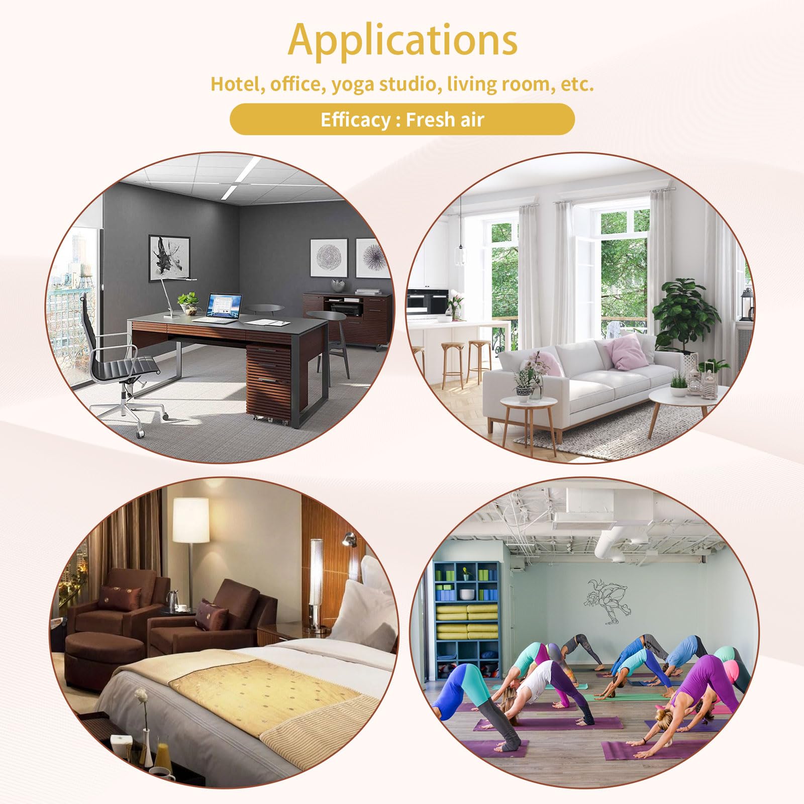 Lifestyle Hotel Collection scent oil arrangement with Golden Laurel accents