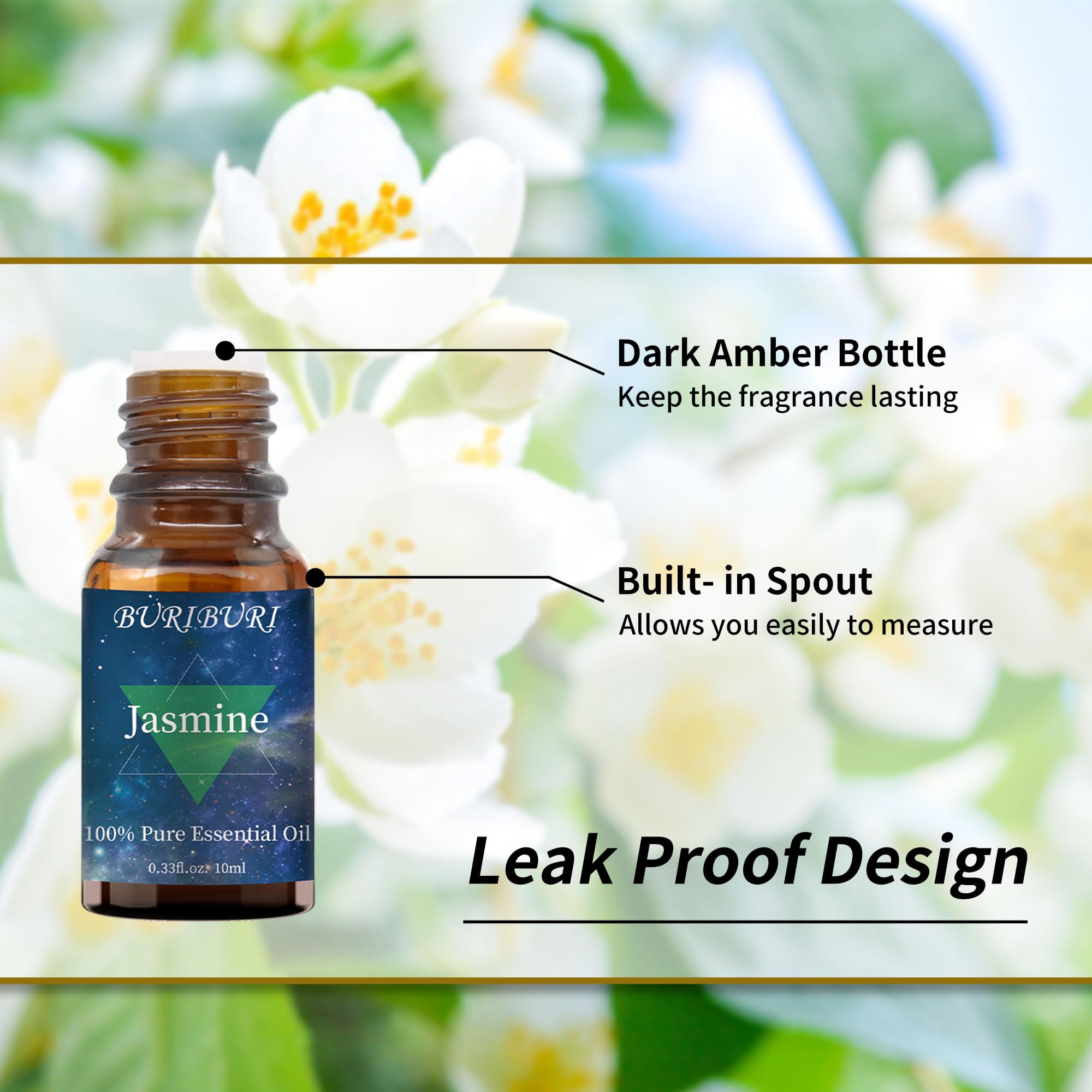 Diffuser setup with Jasmine and Eucalyptus oils