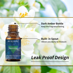 Diffuser setup with Jasmine and Eucalyptus oils