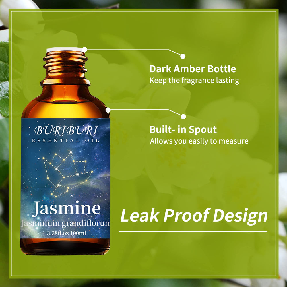 Jasmine essential oil used in diffusers and burners