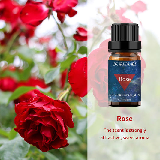 Jasmine essential oil 10ml bottle in amber glass