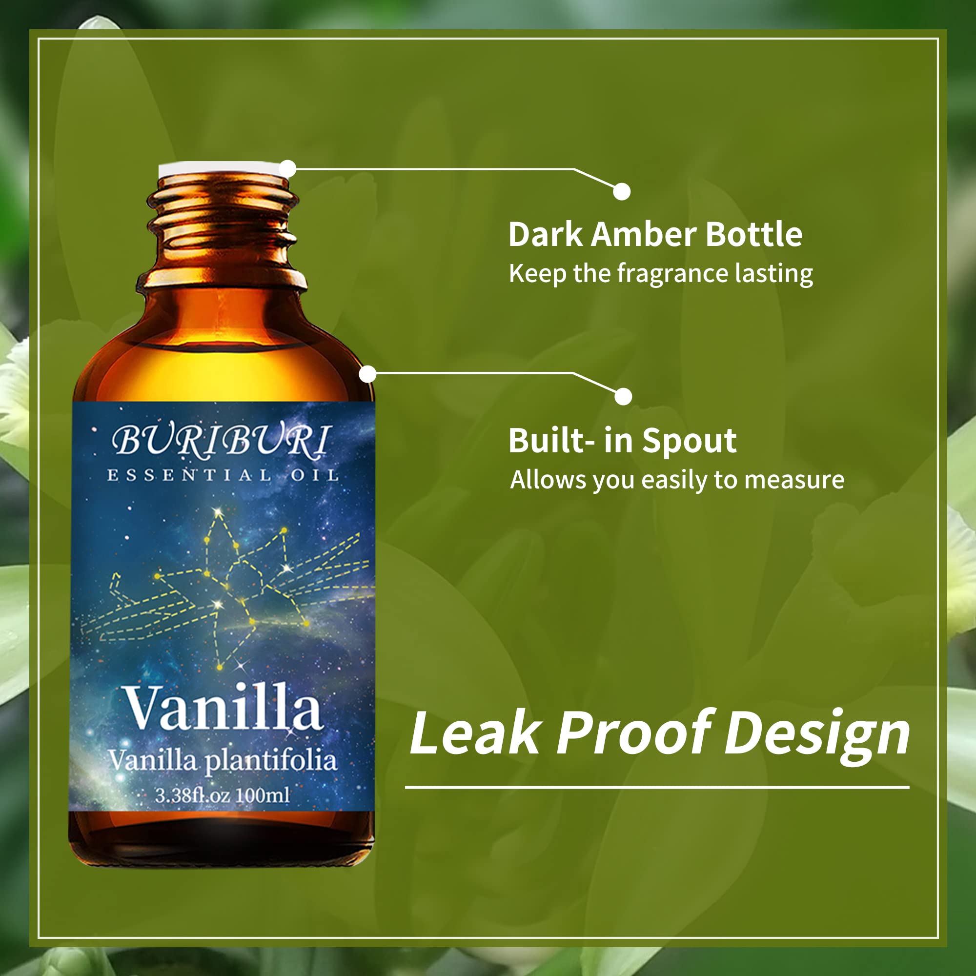 Aromatherapy blends with BURIBURI Vanilla Essential Oil