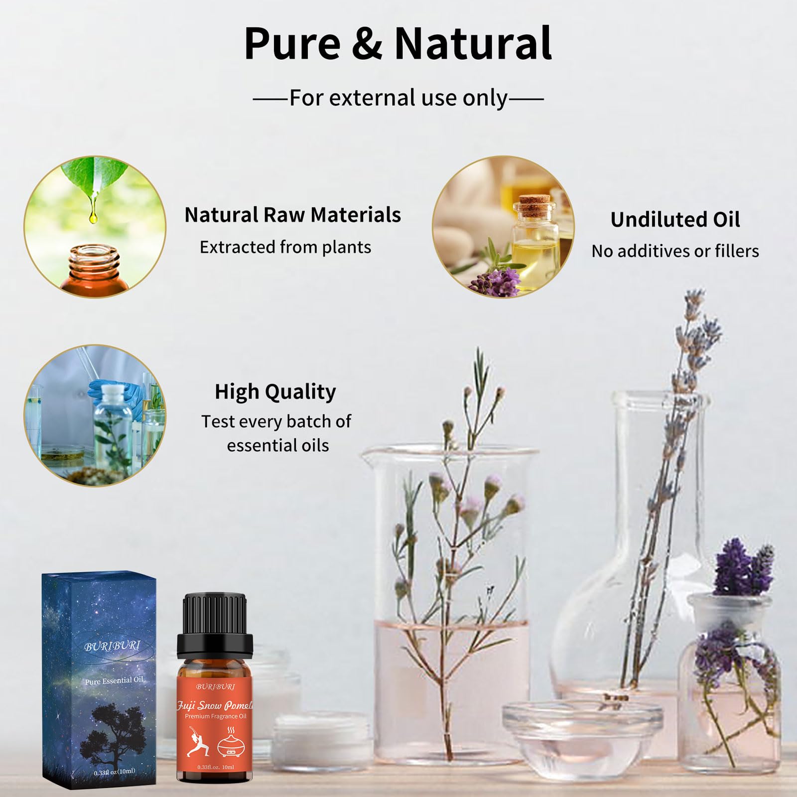Cedar wood base notes visual in BURIBURI fragrance