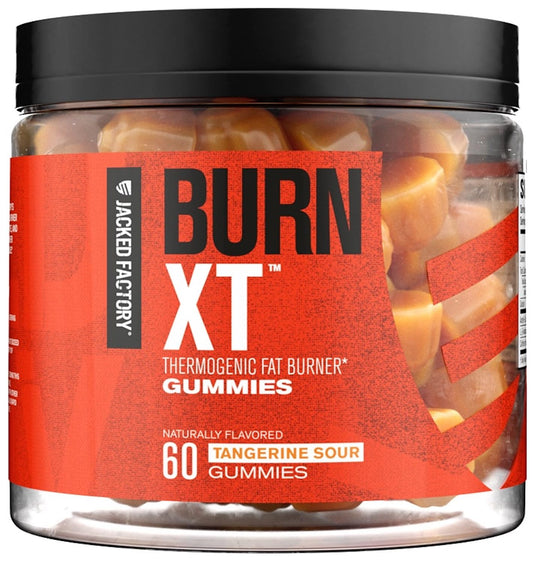 Burn-XT Gummies Tangerine Sour bottle front view