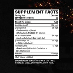Acetyl L-Carnitine ingredient in Burn-XT Max