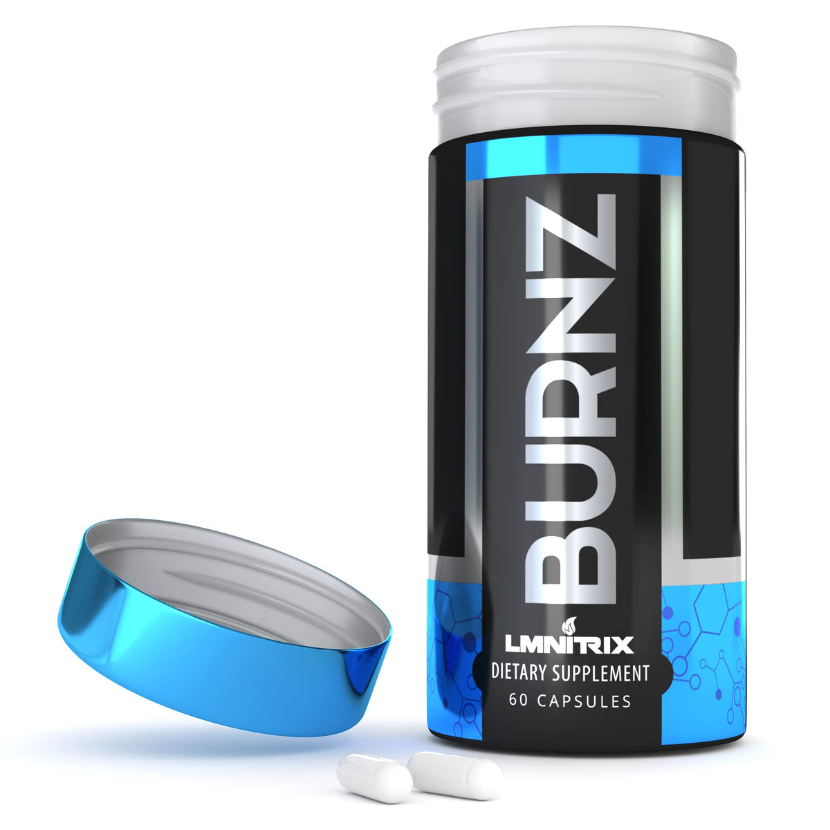 Burnz EXT bottle front view